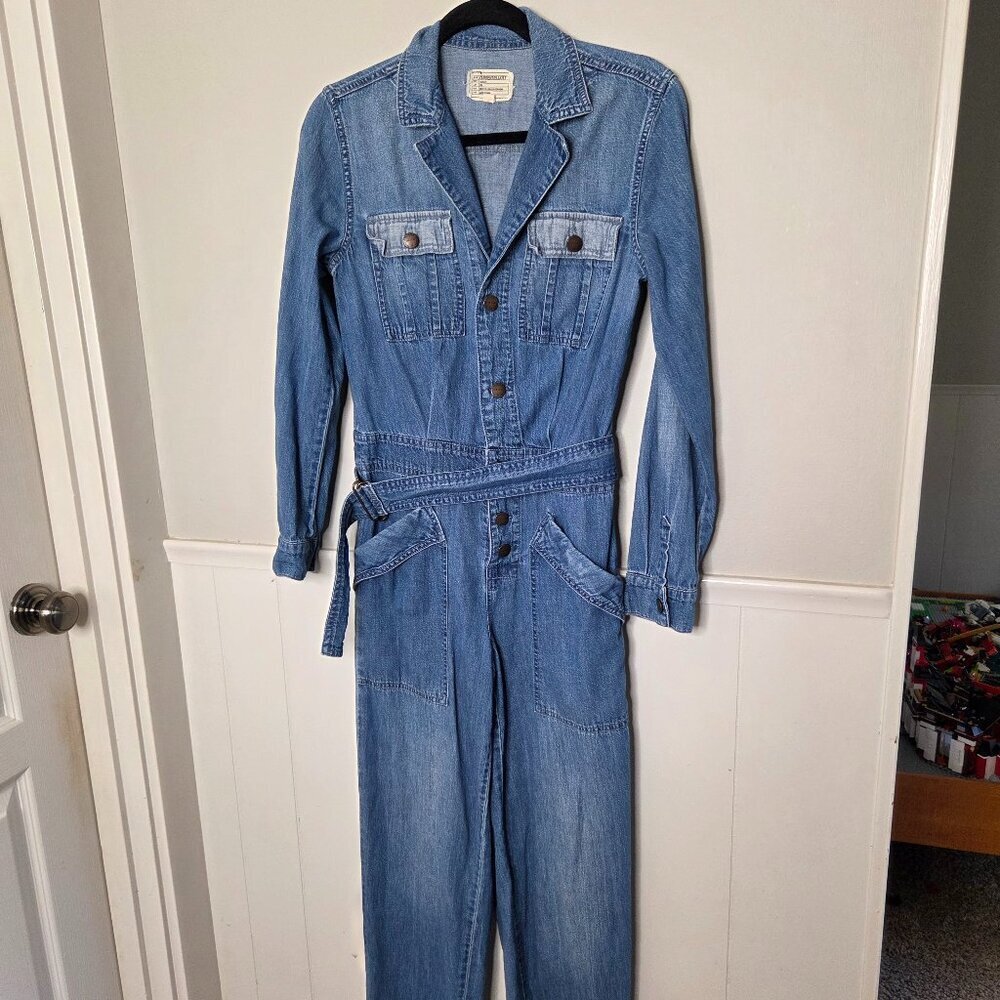 CURRENT ELLIOTT Denim Jumpsuit